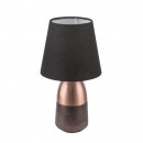 Globo 24135K asztali lámpa Eugen 1x40W | E14 - fekete, réz