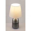 Globo 24135W asztali lámpa Eugen 1x40W | E14 - fehér és szürke
