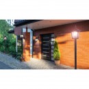 Globo 3128 kerti oszloplámpa Atlanta 1x60W | E27 | IP44 - fekete