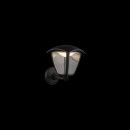 Globo 31825 LED kültéri fali lámpa Delio 1x7W | 360 lm | 3000K | IP44 - fekete