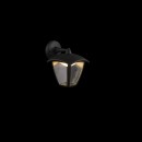 Globo 31826 LED kültéri fali lámpa Delio 1x7W | 360 lm | 3000K | IP44 - fekete
