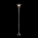Globo 31828 LED kültéri állólámpa Delio 1x72 | 360 lm | 3000K | IP44 - fekete