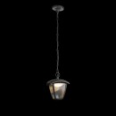 Globo 31829 LED kültéri függőlámpa Delio 1x7W | 360 lm | 3000K | IP44 - fekete