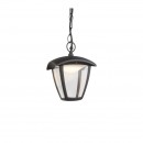 Globo 31829 LED kültéri függőlámpa Delio 1x7W | 360 lm | 3000K | IP44 - fekete