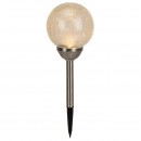 Globo 33353 LED kültéri napelemes lámpa 1x0,06W | 4000K | IP44 | RGB - rozsdamentes acél