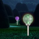 Globo 33353 LED kültéri napelemes lámpa 1x0,06W | 4000K | IP44 | RGB - rozsdamentes acél