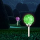 Globo 33353 LED kültéri napelemes lámpa 1x0,06W | 4000K | IP44 | RGB - rozsdamentes acél