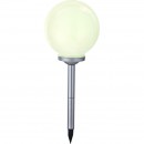 Globo 33793 LED napelemes kerti oszloplámpa Solarn 4x0,06W | IP44 | RGB - behelyezéshez, színváltó, fehér és ezüst