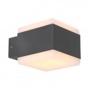 Globo 34173RGBSH LED kültéri fali lámpa Slice 1x15W | 3000-6500K | IP44 | RGB - szabályozható