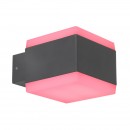 Globo 34173RGBSH LED kültéri fali lámpa Slice 1x15W | 3000-6500K | IP44 | RGB - szabályozható