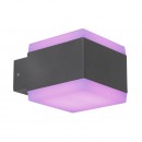 Globo 34173RGBSH LED kültéri fali lámpa Slice 1x15W | 3000-6500K | IP44 | RGB - szabályozható