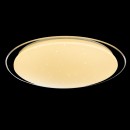 Globo 41315-24 LED mennyezeti lámpa Sajama 1x24W | 1600lm | 3000-4500-6000K - csillogó effektus, állítható szín, fehér