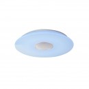 Globo 41329N LED mennyezeti lámpa Nicole 1x50W | 2600lm | 3000-6000K | RGB - Bluetooth, hangszóró, szabályozható, távirányító, színrögzítés, színváltó, fehér, opál