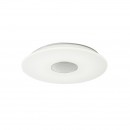 Globo 41329N LED mennyezeti lámpa Nicole 1x50W | 2600lm | 3000-6000K | RGB - Bluetooth, hangszóró, szabályozható, távirányító, színrögzítés, színváltó, fehér, opál