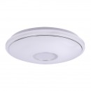 Globo 41386-24 LED mennyezeti lámpa Connor 1x24W | 1400lm | 3000K-4500K-6000K - színrögzítés, 3 fokozatú fényerőszabályozás, króm, fehér