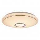 Globo 41386-24 LED mennyezeti lámpa Connor 1x24W | 1400lm | 3000K-4500K-6000K - színrögzítés, 3 fokozatú fényerőszabályozás, króm, fehér