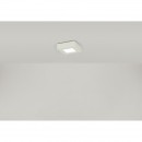 Globo 41606-9D LED mennyezeti lámpa Svenja 1x9W | 650lm | 3000K-4000K-6000K-szabályozható, színrögzítés, fehér és opál