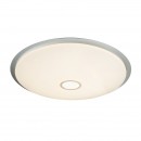 Globo 48379-80 LED mennyezeti lámpa Rudi 1x80W | 500-5200lm | 3000K-6000K | RGB - távirányító, színek rögzítése, szabályozható, éjszakai megvilágítás, időzítő, memória funkció, opál, fehér