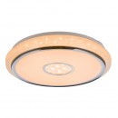 Globo 48389-40 LED mennyezeti lámpa Dani 1x40W | 3100lm | 3000K -6500K - szabályozható, színrögzítés, távirányító, króm, fehér
