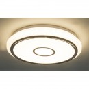 Globo 48389-40 LED mennyezeti lámpa Dani 1x40W | 3100lm | 3000K -6500K - szabályozható, színrögzítés, távirányító, króm, fehér