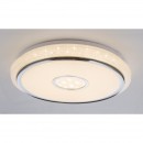 Globo 48389-40 LED mennyezeti lámpa Dani 1x40W | 3100lm | 3000K -6500K - szabályozható, színrögzítés, távirányító, króm, fehér