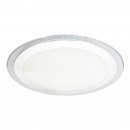 Globo 48395 LED mennyezeti lámpa Nicole II 1x30W | 140-2400lm | 3000K-6000K | RGB - távirányító, színváltó, szabályozható, színrögzítés, éjszakai világítás, opál, fehér