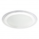Globo 48395 LED mennyezeti lámpa Nicole II 1x30W | 140-2400lm | 3000K-6000K | RGB - távirányító, színváltó, szabályozható, színrögzítés, éjszakai világítás, opál, fehér