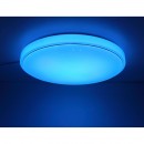 Globo 48408-40 LED mennyezetre szerelhető lámpa Kalle 1x40W | RGB | 3000-6000K - szabályozható, távirányítóval