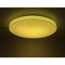 Globo 48408-40 LED mennyezetre szerelhető lámpa Kalle 1x40W | RGB | 3000-6000K - szabályozható, távirányítóval
