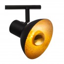 Globo 54001-2 LED mennyezeti vagy fali lámpa Lotte 2x4W | E14 LED | 272lm | 2700K - fekete, arany
