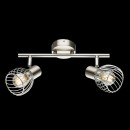 Globo 54809-2 mennyezeti spotlámpa Texas 2x40W | E14