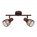 Globo 54817-2 mennyezeti spotlámpa Isabelle 2x40W | E14
