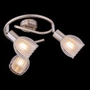 Globo 54988-3 mennyezetre szerelhető lámpa Rosso 3x40W | E14 - matt nikkel