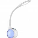 Globo 58278 LED asztali lámpa Tarron 1x5W | 280lm | 5500K | RGB - érintésszabályozó, megvilágított, talpazat, színrögzítés, fehér