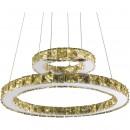 Globo 67037-24A LED mennyezeti függőlámpa Marilyn I 1x24W | 1570lm | 4000K - króm, átlátszó kristály