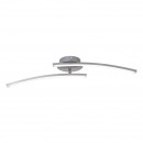 Globo 67098-12 LED mennyezetre szerelhető lámpa 1x12W | 1000lm | 3000K-4000K-6000K - színrögzítés, 3 fázisú fényerőszabályozás, alumínium