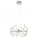 Globo 67823-30H LED mennyezeti függőlámpa Wave 1x30W | 2100lm | 3000K - opál, matt nikkel