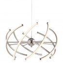 Globo 67823-30H LED mennyezeti függőlámpa Wave 1x30W | 2100lm | 3000K - opál, matt nikkel