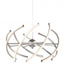 Globo 67823-30H LED mennyezeti függőlámpa Wave 1x30W | 2100lm | 3000K - opál, matt nikkel