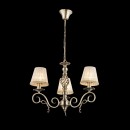 Globo 69011-3H mennyezeti függőlámpa Genoveva III 3x60W | E14 - bronz, fehér