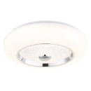 Globo 48071-18 LED mennyezetre szerelhető lámpa GRAHAM  | 24W integrált LED forrás | 2038lm | 2700/4000/6000K