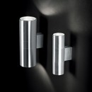 Ideal Lux 092317 kültéri fali lámpa Gun 2x60W|E27|IP54 - fekete