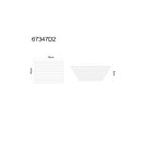 Globo HAYDEN 67347D2 LED mennyezetre szerelhető lámpa | 30W LED | 1500lm | 3000K