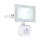 Globo 34247WS LED kültéri fali lámpa mozgásérzékelővel Helga I 1x10W | 950lm | 6000K | IP44 - fehér