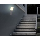 Globo 31730S kültéri fali lámpa mozgásérzékelővel Herri 1x15W | E27 LED | IP44 - antracit