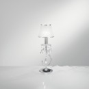 Luce Ambiente Design I-BOEME/L1 asztali lámpa BOEME | 1×60W E14 | kapcsolóval | króm