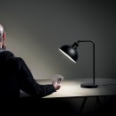 Luce Ambiente Design I-CHARLESTON-L asztali lámpa CHARLESTON | 1×60W E27 | kapcsolóval | fekete