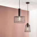 Luce Ambiente Design I-DAYTON-S16 BRO mennyezeti függőlámpa DAYTON | 1×60W E27