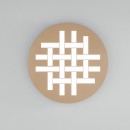 Luce Ambiente Design I-ELYOT-PL50-ORO LED mennyezetre szerelhető lámpa ELYOT | 30W integrált LED forrás | aranyszínű