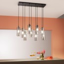 Luce Ambiente Design I-MAGIC-S9-NER mennyezeti függőlámpa MAGIC E27 | fekete